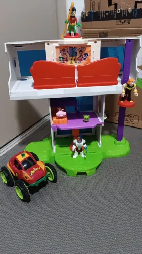 Imaginext - Teen Titans Go! - Torre Dos Jovens Titãs USADO