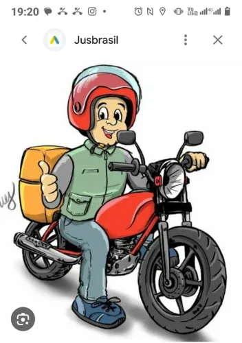 Entregador de moto