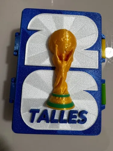 Caixinha figurinha copa