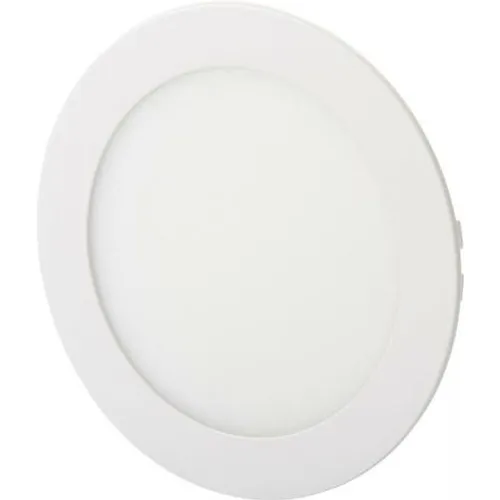 Luminária Plafon Led 12w Embutir Redonda