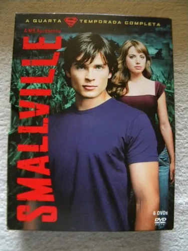 Smallville 4ª Temporada Completa Dublada Box 6 Discos Original (Impecável).