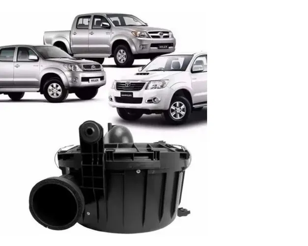 Caixa Filtro Ar Sem Furo Sensor Hilux SW4 Diesel 2005 a 2015