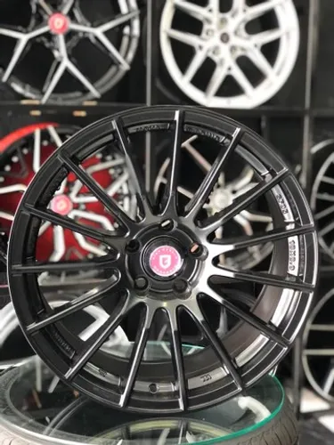 Jogo de roda gisa leve YA5617 Golf jetta Passat aro 18 furação 5x112