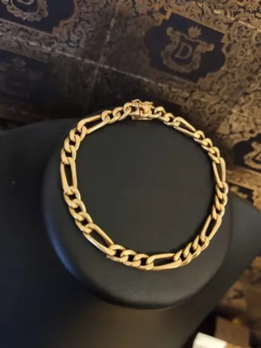 Pulseira em ouro 18 k 10 gramas