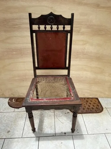 Cadeira Est Antigo Em Imbuia