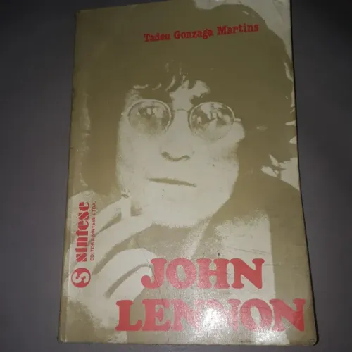Livro - John Lennon - Autor Tadeu Gonzaga Martins