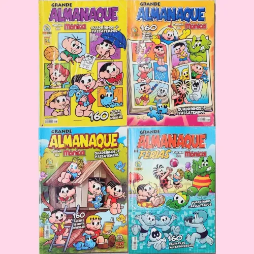 Turma da Mônica - grandes almanaques da Turma da Mônica (usados)