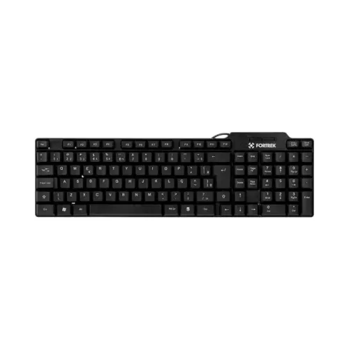 Teclado Fortrek Skl-106 Standard FK325K  Usb Preto - AC2913