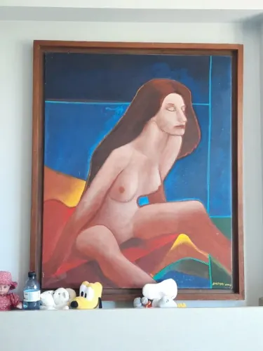 Quadro com moldura - Delano 2002