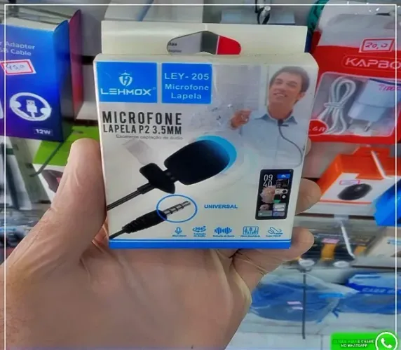 Microfone de Lapela