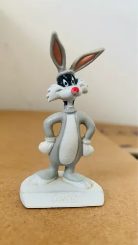 Boneco Frajola 1999 Miniatura Looney Tunes Pernalonga Patolino Warner Bros Cinema Tv Gibi