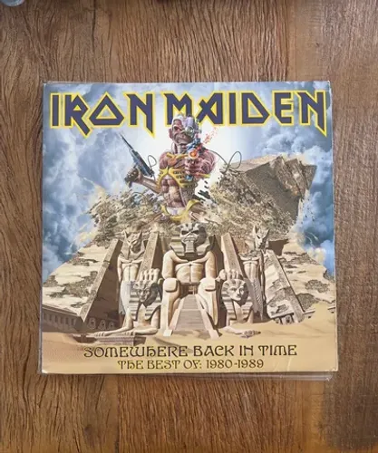 Iron Maiden Somewhere Back in Time Picture Disc Duplo