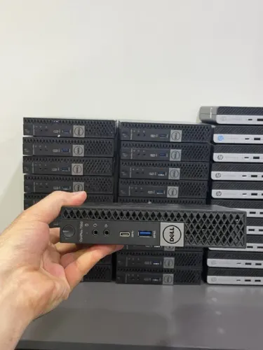 Lote 5 Mini Computadores Dell Optiplex Intel Core i5 Mem ddr4 8gb M2 NVME 256gb Garantia