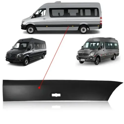 FRISO LATERAL SPRINTER 2012 A 2019 ANTES DA RODA LADO ESQUERDO