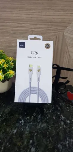 Cabo City Tipo-C x Lighting - 30W - Branco - WiWU