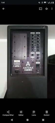 Caixa Antera Ativa e Passiva 12"