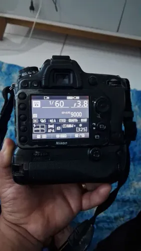 Camera fotografica nikon D7.200 aceito cartão