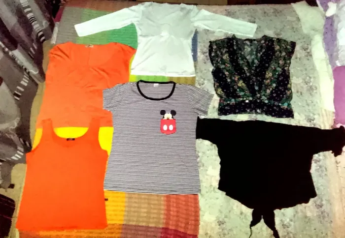 LOTE 20 PEÇAS. TAM.G (BLUSINHAS/CAMISETAS) MISTAS