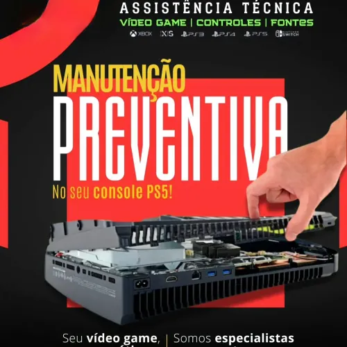 Ps4.ps5 manutenção 