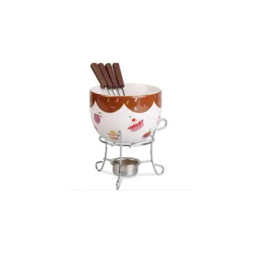 Conjunto fondue 6 pecas cupcake 1256/112 brinox