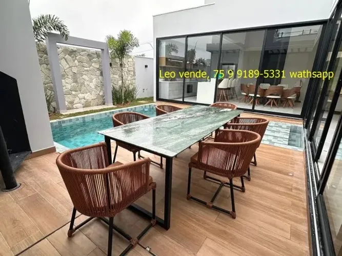 Leo vende, Alphavile, 3 suítes, closet, piscina, goumert e jacuzi