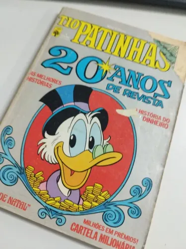 Tio Patinhas 20 anos de revista. Editora Abril