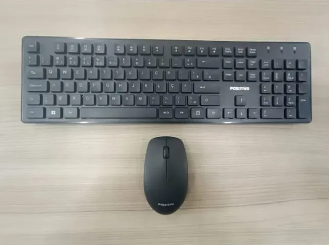 Combo Teclado e Mouse Wireless - Seminovo 3759