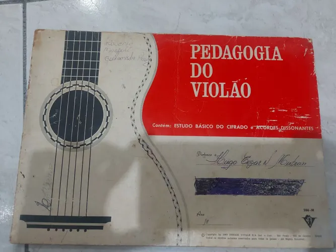 Pedagogia do Violão - Estudo Básico do Cifrado e Acordes Dissonantes