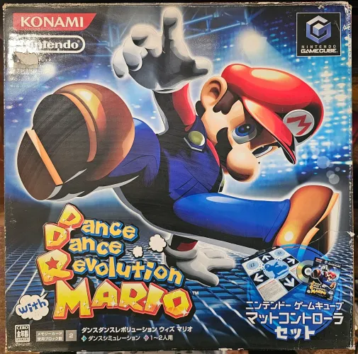 Dance Dance Revolution with Mario - Nintendo Gamecube (japonês)