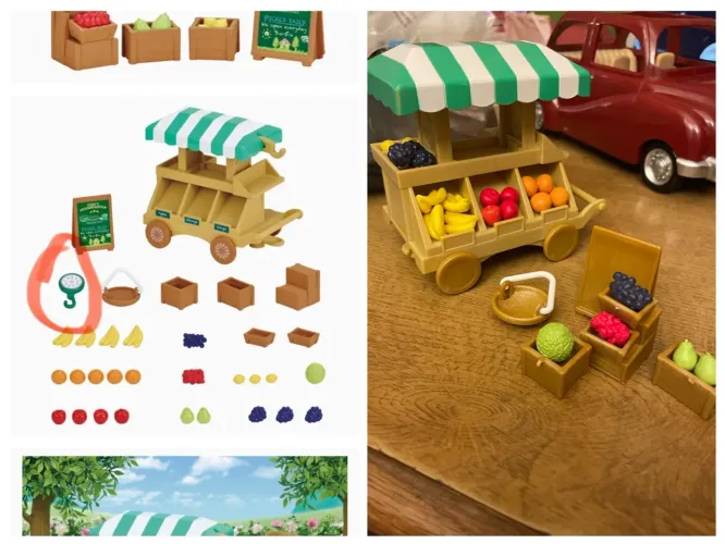 Sylvanian Families Carrinho de frutas
