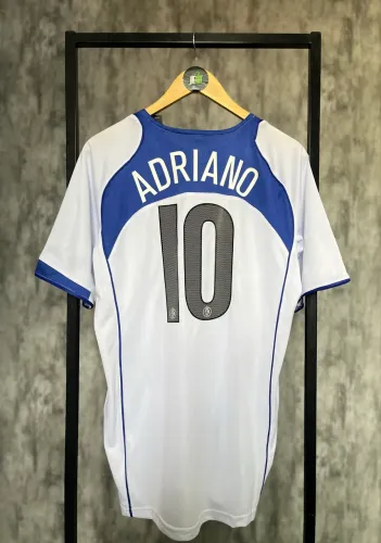 Camisa Inter de Milão retrô Nike Total 90 - Adriano 10 