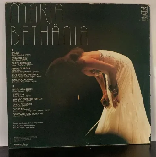 Vinil Maria Bethânia Palco Iluminado 1985