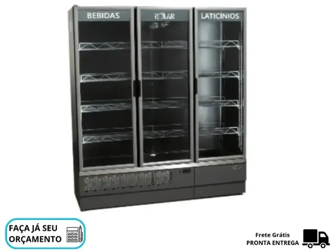 Freezer Refrigerador 3 Portas Polar