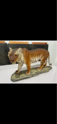Escultura de Tigre asiático Decorativa