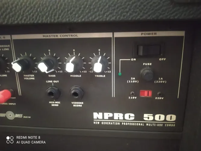 Caixa Amplificada Ciclotron Wattsom NPRC500