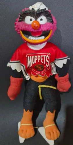 Boneco Os Muppets Nhl Mcdonald's 1995 32cm.