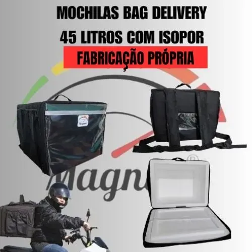 Mochila Bag Magnun motoboy Delivery 45 Litros- 