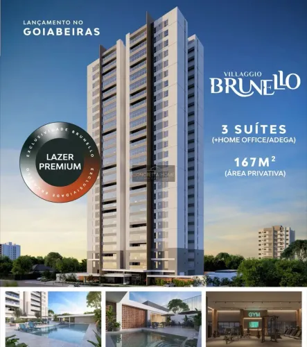 Condomínio Edifício Villaggio Brunello - Apartamento no Edifício Villaggio Brunello em Cui