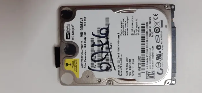 HD 120G Original Sony Vaio