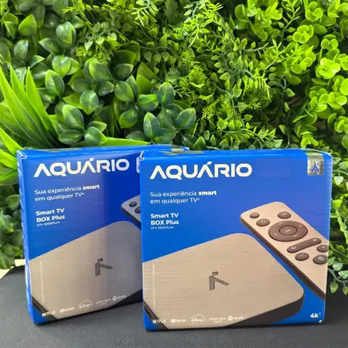 TV Box Aquário Transforme Sua TV Para Smart - Pague no cartão, boleto ou com seu FGTS