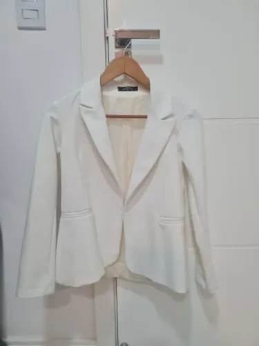 Vendo blazer branco pp/p