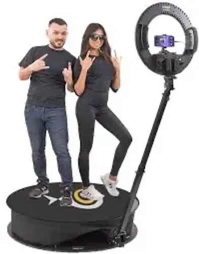 Plataforma Giratória para Fotos e Vídeos 360º