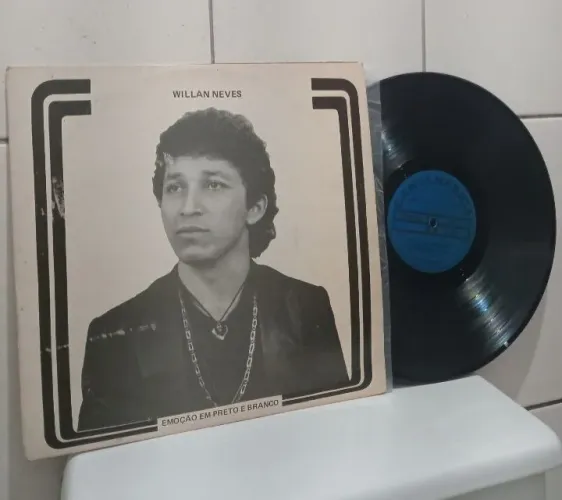 LP Willan Neves Emoção em preto e branco/ Raridade/ Ótimo