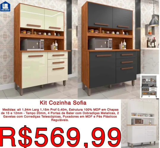 Várias cozinha em promoção- Frete Grátis