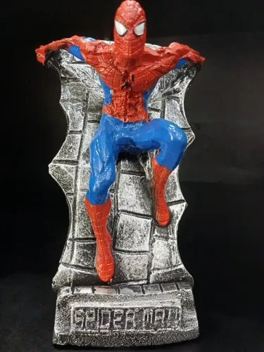 Boneco Resina figure action Homem Aranha Spider Marvel Decoração Colecionador Estátua