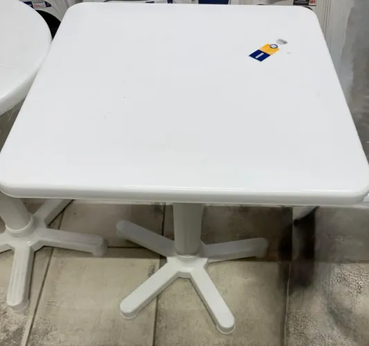 Mesa quadrada Tramontina Branca