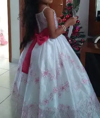 Vestido infantil formatura / casamento 