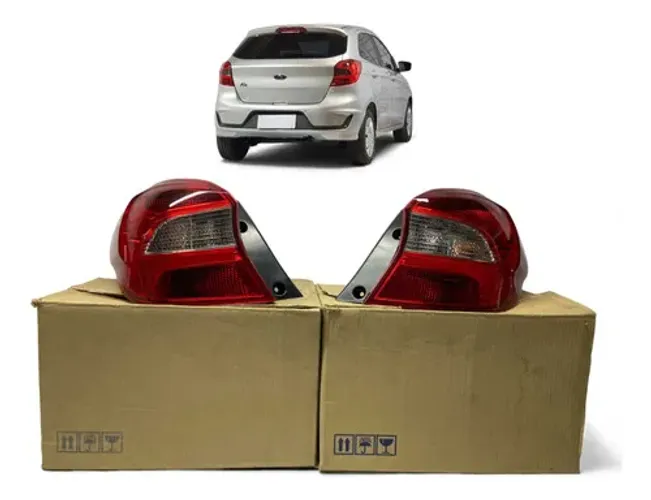 Lanterna Traseira Ford Ka Hatch Direito 2019 2020 2021 Origi Direito/passageiro Vermelho