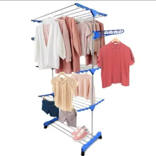 Varal de roupas vertical  3 andares para área externa