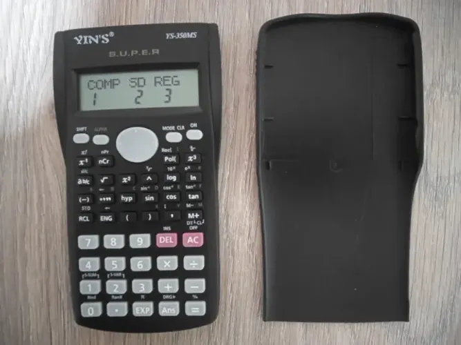 Calculadora Científica Yin' s 350MS - com capa protetora